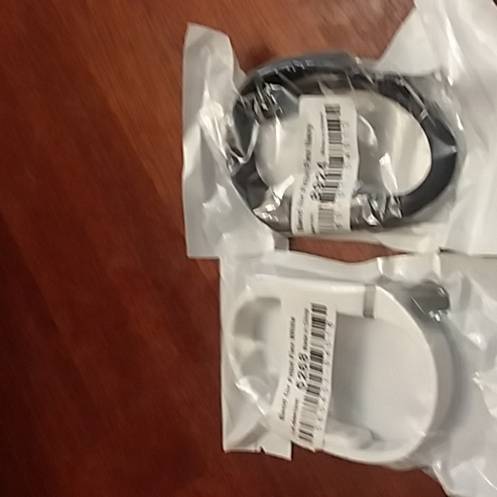 Fitbit watch black and white